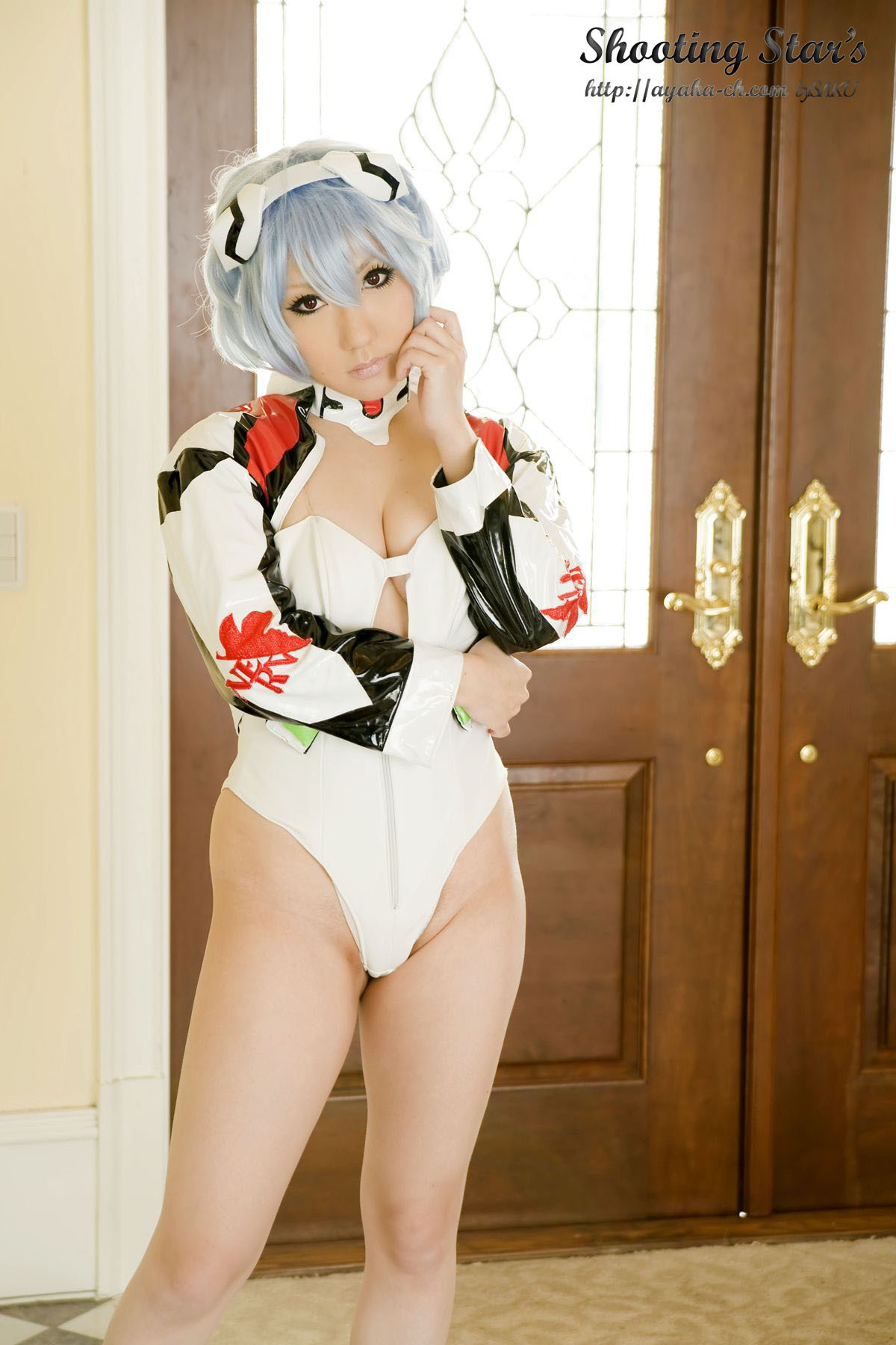 [Cosplay]  Evangelion - Big Tits Rei Ayanami 2